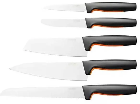 Fiskars Functional Form Knivset 5-delat - Svart