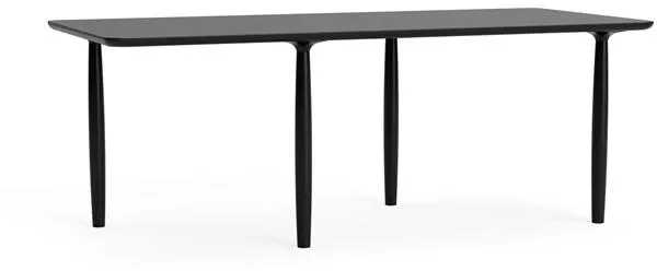 NORR11 Oku Matbord L200 cm Svart
